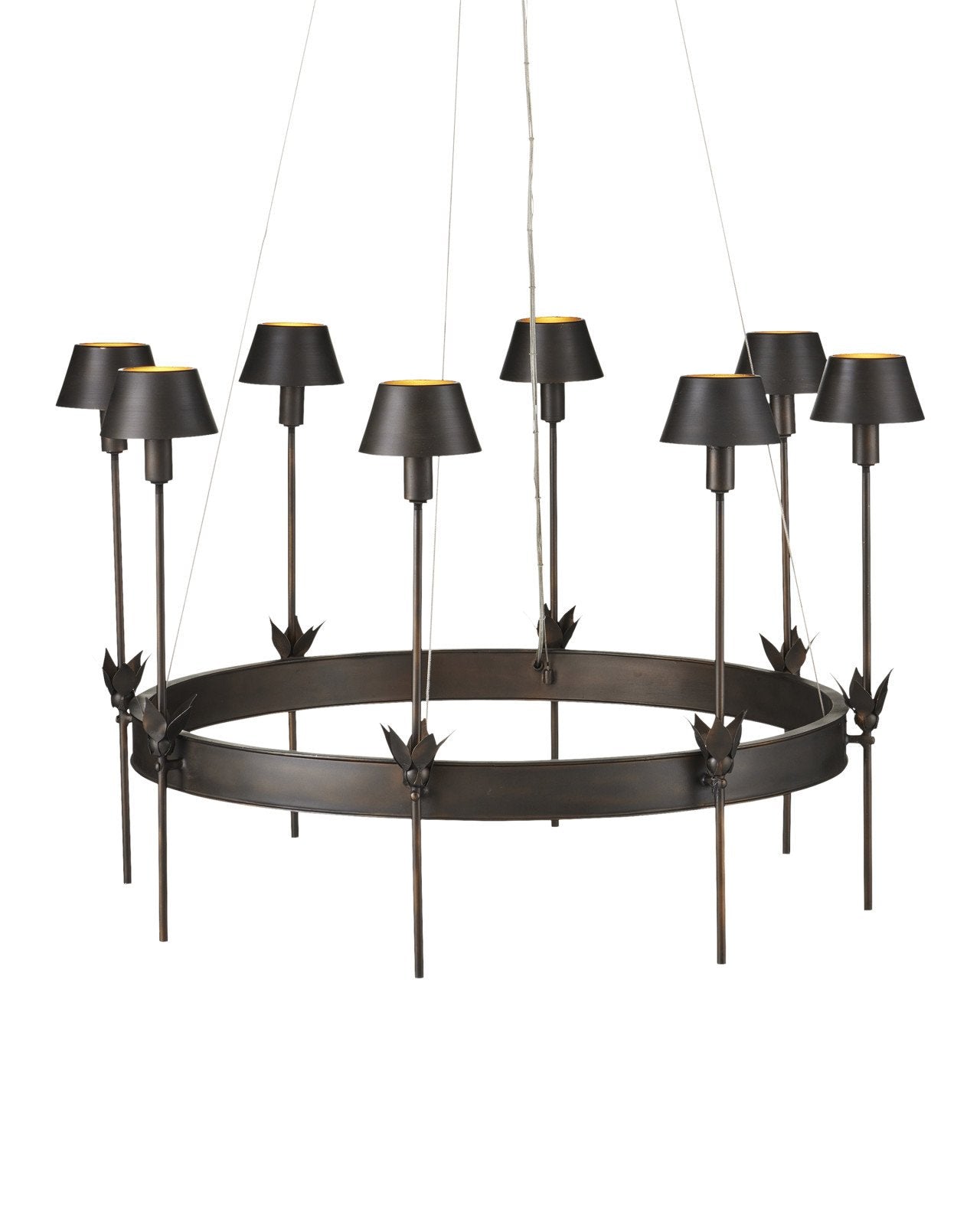 Coterie Bronze Chandelier
